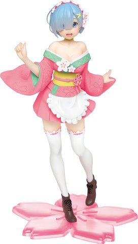 Re:Zero Precious Figure - Rem ~Original Sakura image ver.~Renewal~
