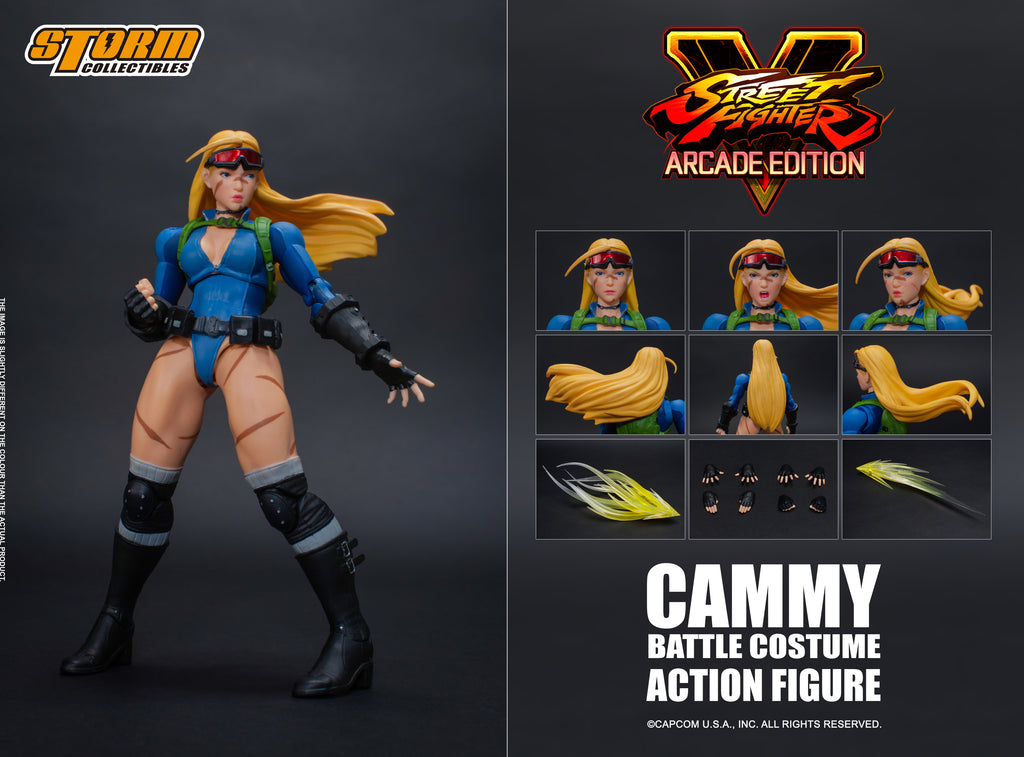 Cammy - Battle Costume - Action Figure - Street Fighter V – Ravenshire Hobby